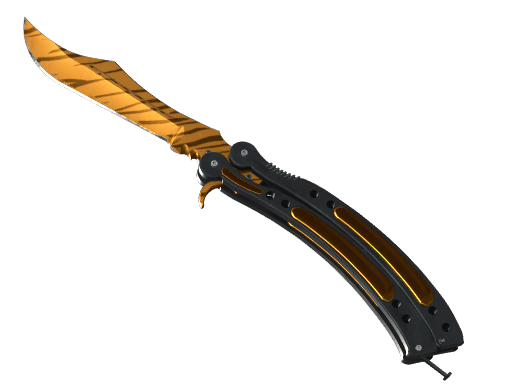 ★ Butterfly Knife | Tiger Tooth (Factory New)